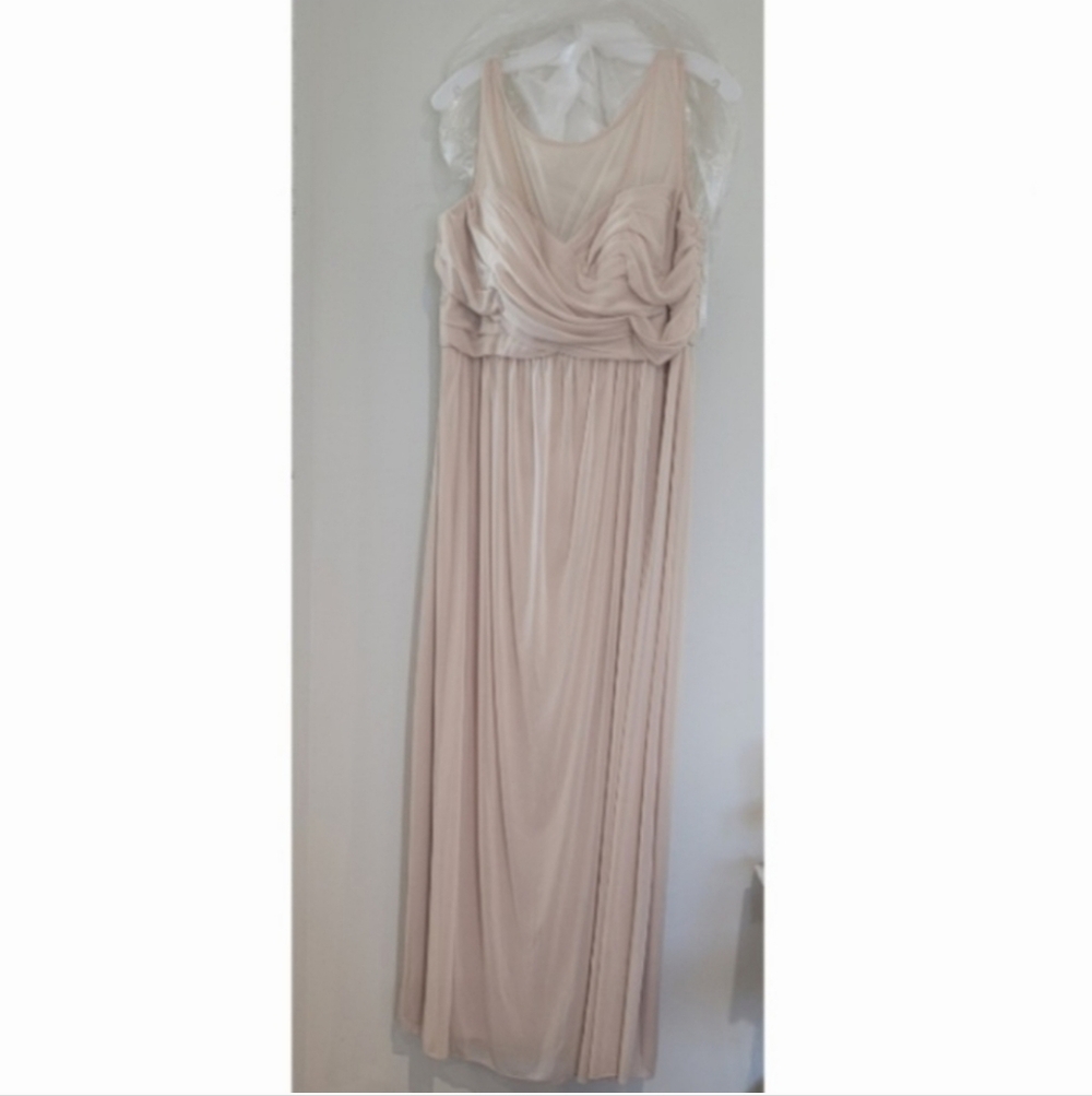 Long Illusion Mesh Dress